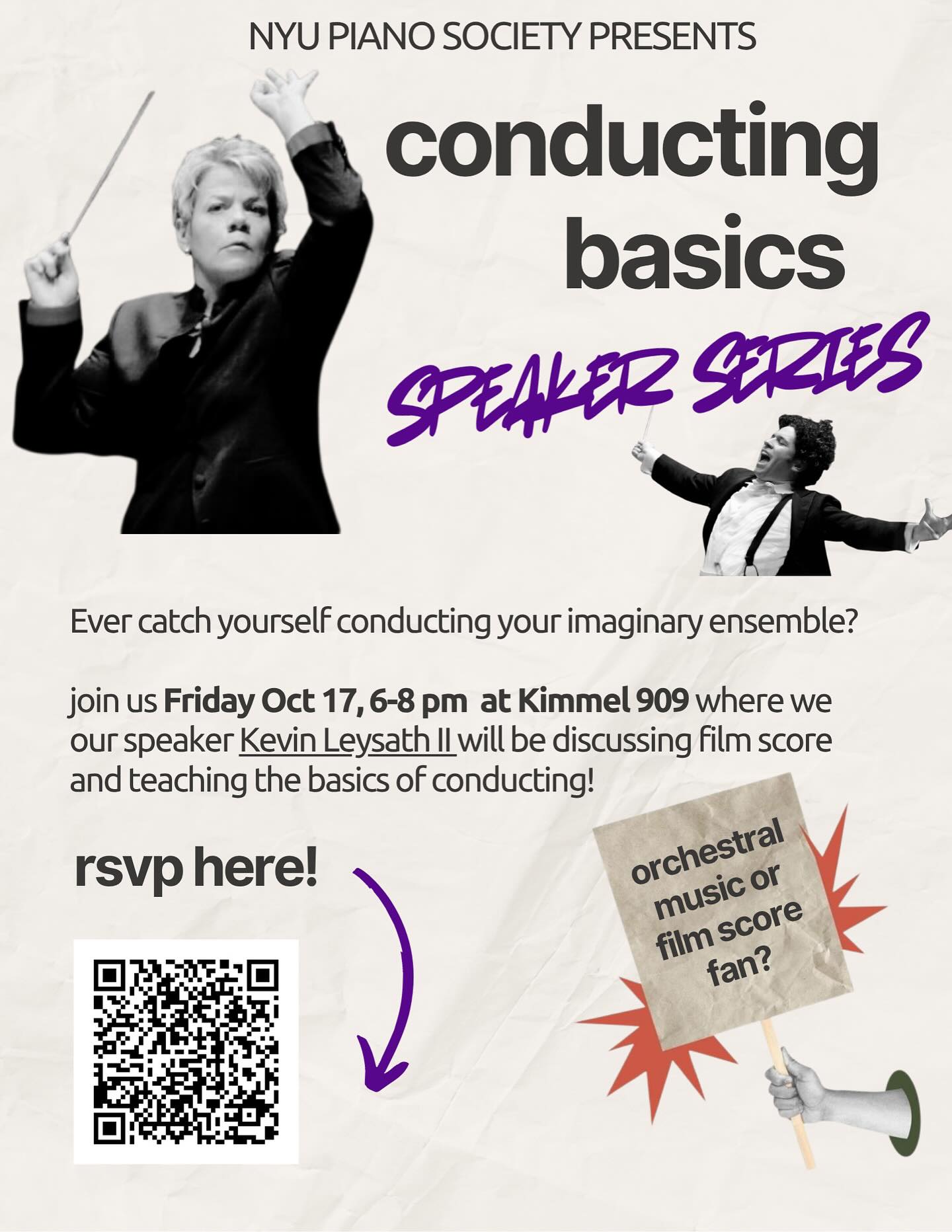 Speaker Series: Film Scoring with Kevin Leysath II event cover